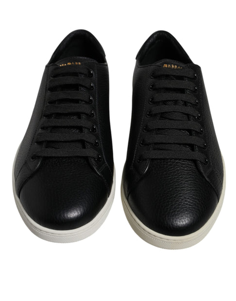 Black Low Top Men Saint Tropez Sneakers Shoes