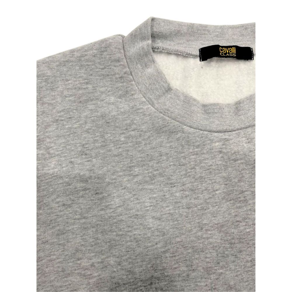 Gray Polyester Sweater