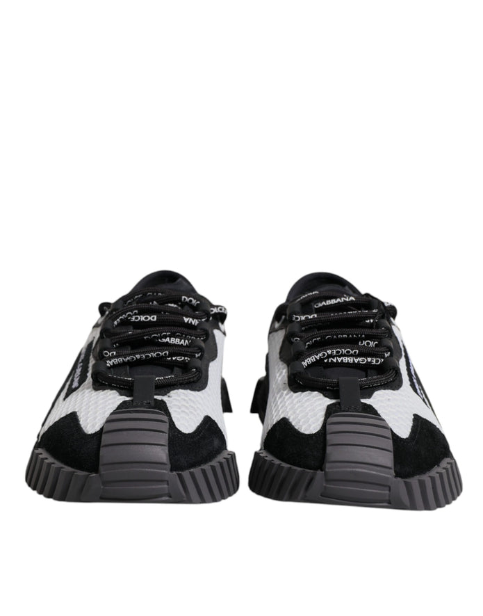 Black White Mesh NS1 Low Top Sneakers Shoes