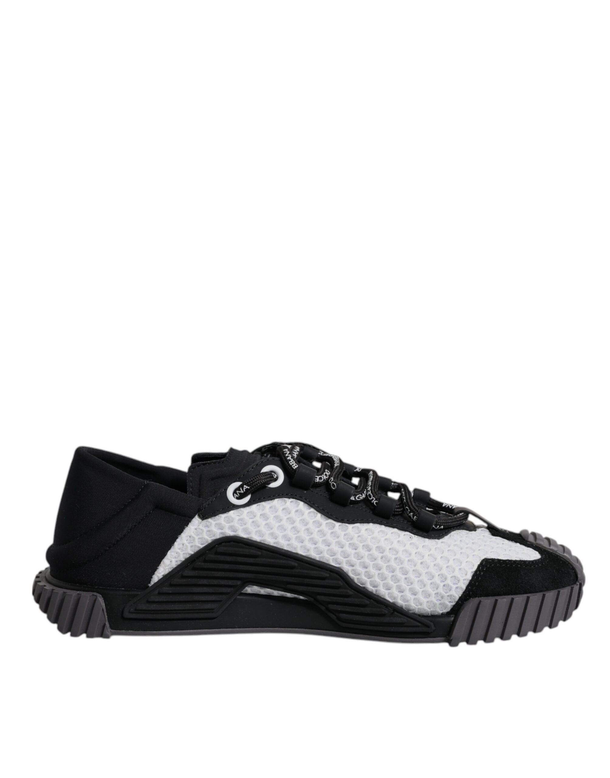 Black White Mesh NS1 Low Top Sneakers Shoes