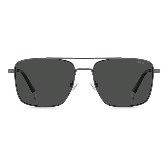 Gray Metal Sunglasses