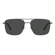 Gray Metal Sunglasses