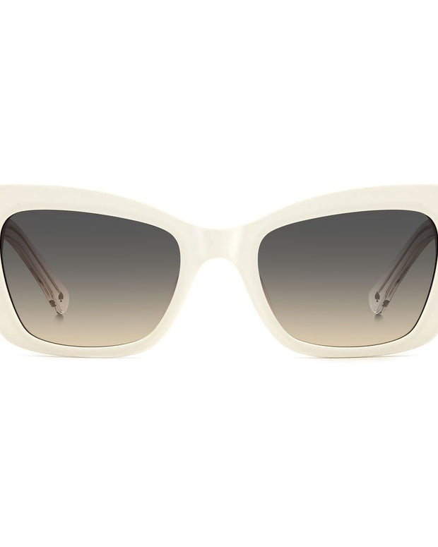 White Acetate Sunglasses
