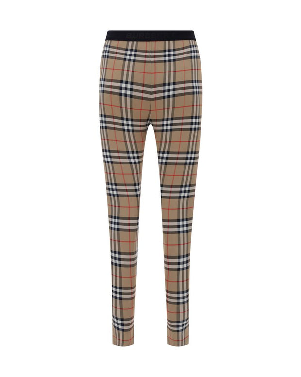 Archive Check Leggings