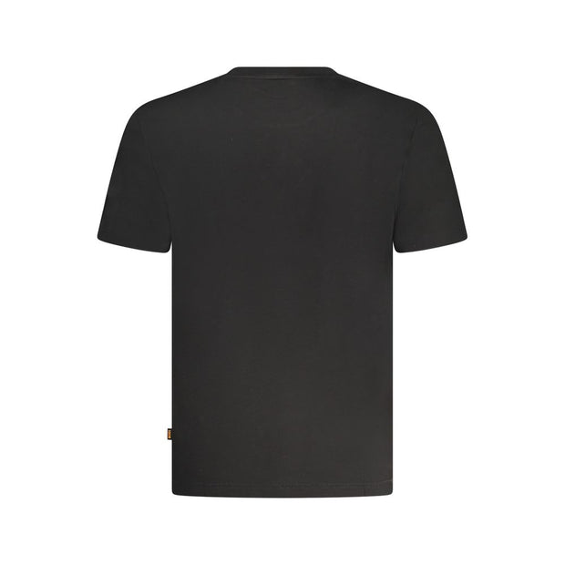 Black Cotton T-Shirt