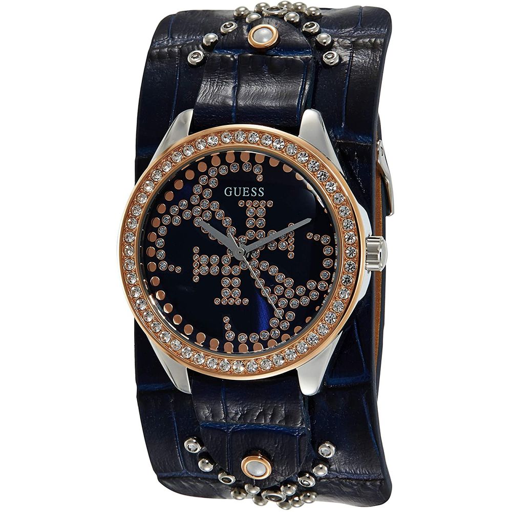 Blue Leather Watch