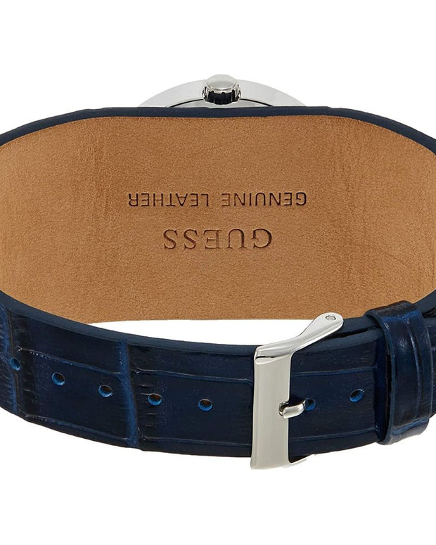 Blue Leather Watch