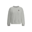 Sweatshirt with logo's patch