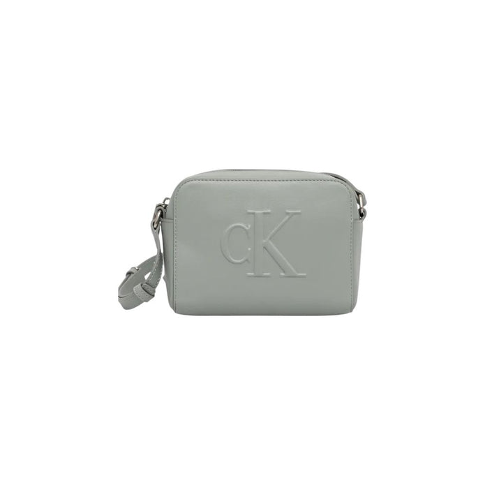 Gray Polyethylene Handbag