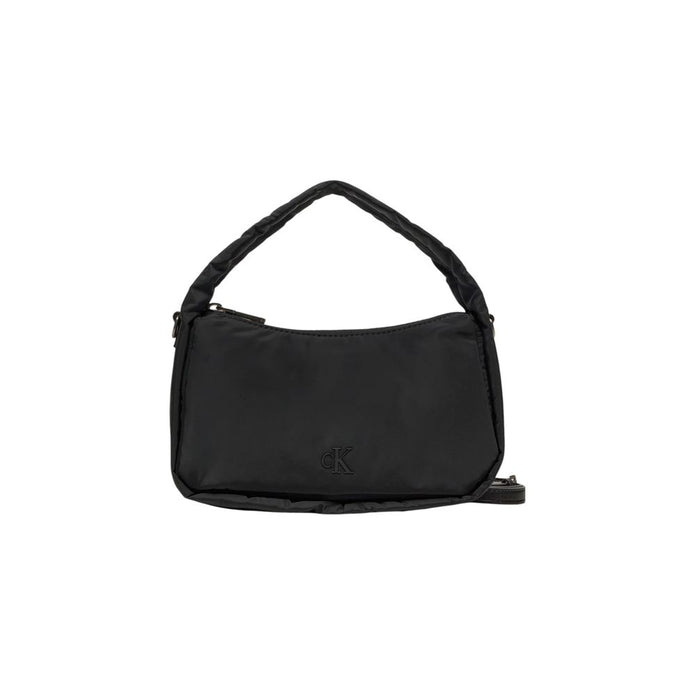 Black Recycled Polyester Handbag