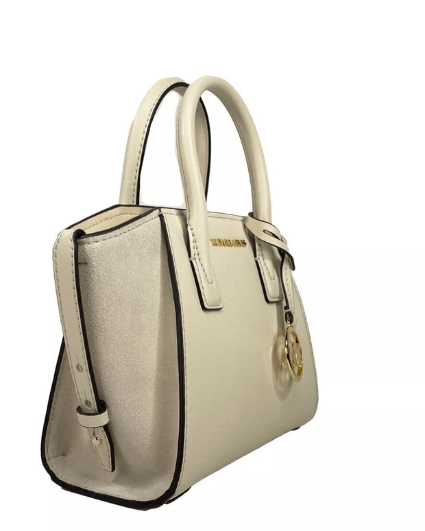Avril XS Cream Satchel Crossbody Bag Purse