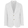 White Linen Blazer