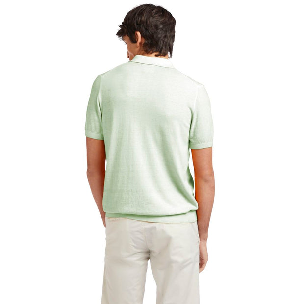 Green Cotton Polo Shirt