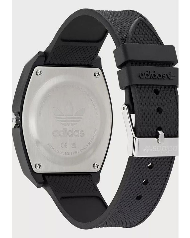 Black Silicone Watch