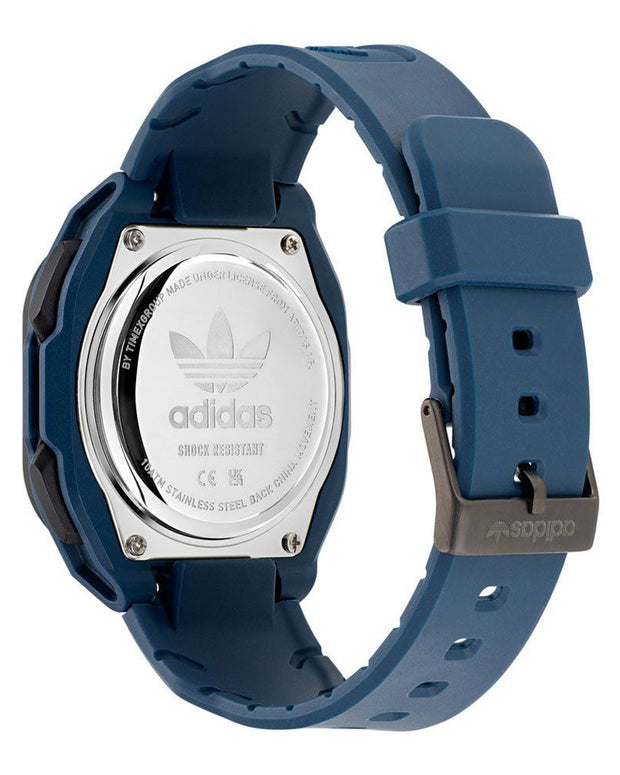 Blue Silicone Watch