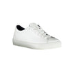 White Synthetic Women Sneaker