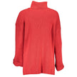 Red Wool Women Sweater