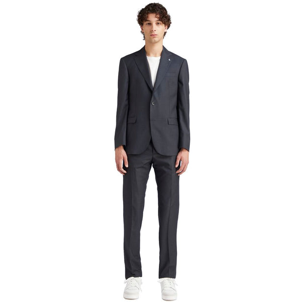 Gray Polyester Suit