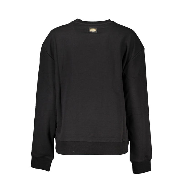 Black Cotton Women Sweater