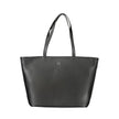 Black Polyester Handbag