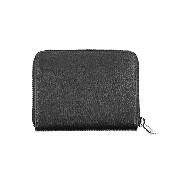 Black Polyethylene Women Wallet