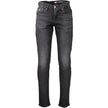 Black Cotton Jeans & Pant