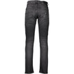 Black Cotton Jeans & Pant