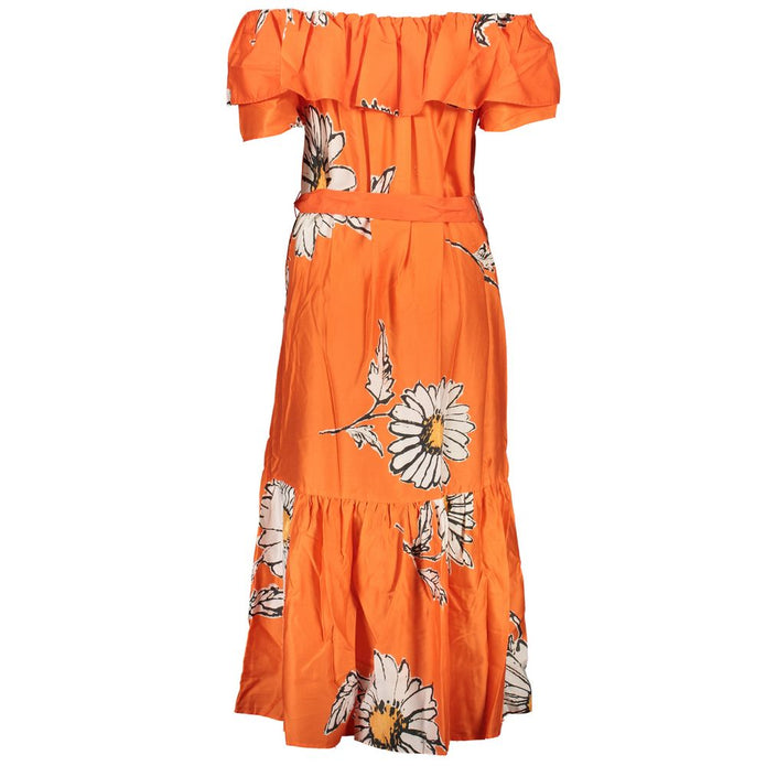 Orange Cotton Dress