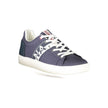 Blue Polyester Sneaker