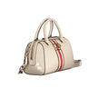 Beige Polyethylene Handbag