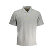 Gray Cotton Polo Shirt