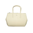 Beige Polyester Handbag