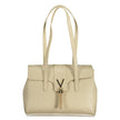 Beige Polyethylene Handbag