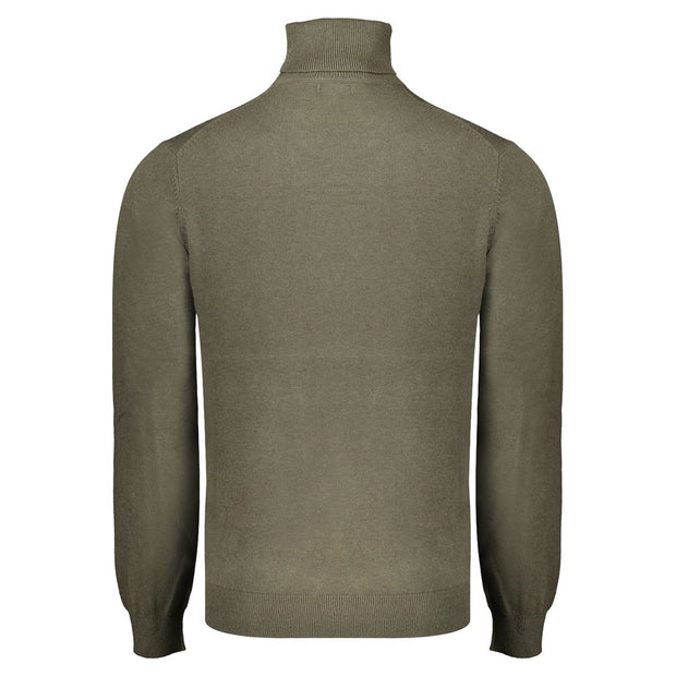 Green Polyester Sweater