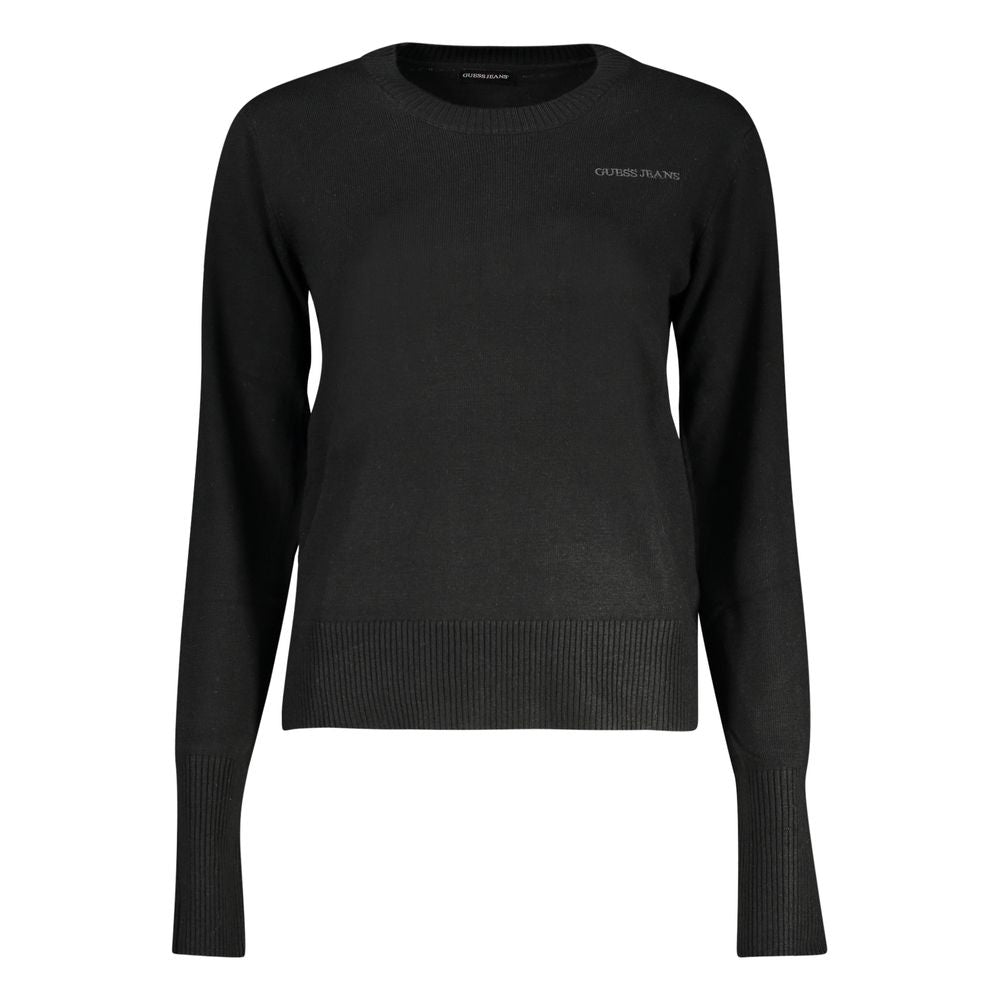 Black Polyester Sweater