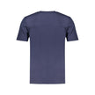 Blue Cotton Men TShirt