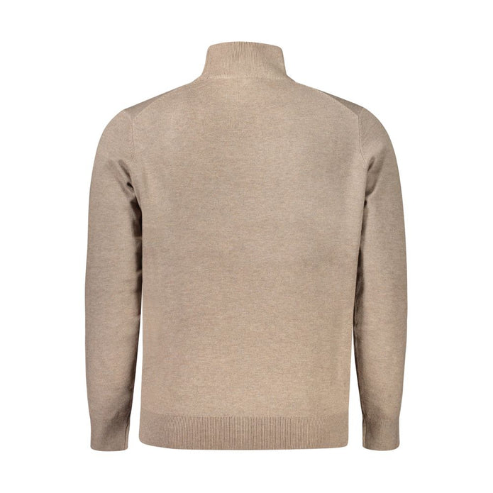 Brown Polyamide Men Sweater