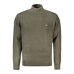 Green Polyamide Men Sweater