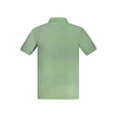 Green Cotton Men Polo Shirt