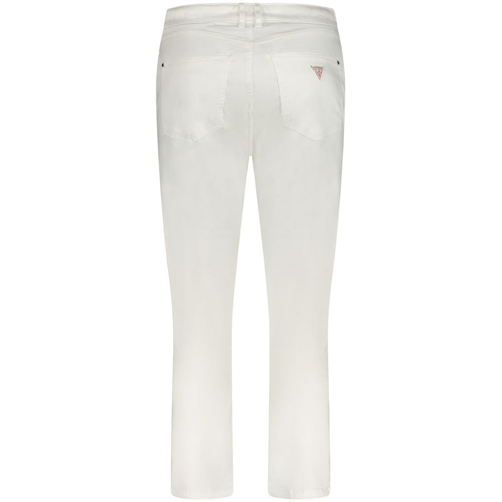 White Lyocell Women Jeans