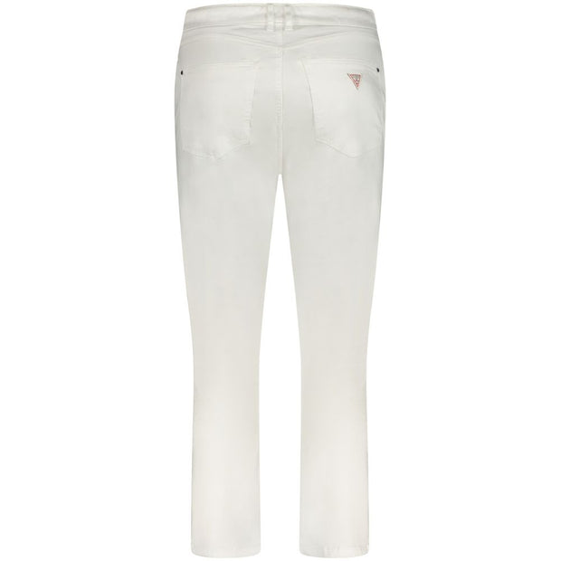 White Lyocell Women Jeans