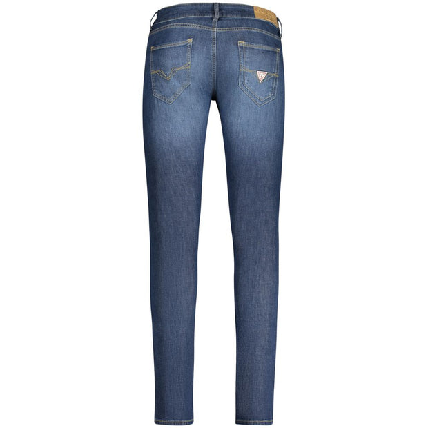 Blue Cotton Men Jean