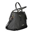 Black Polyethylene Women Handbag