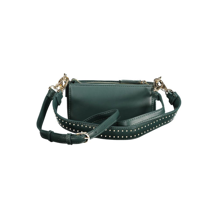 Green Polyethylene Women Handbag