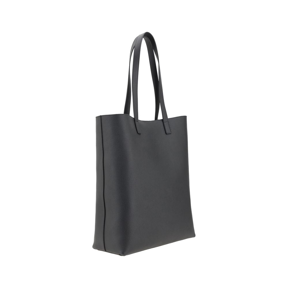 Hammered leather Tote Bag