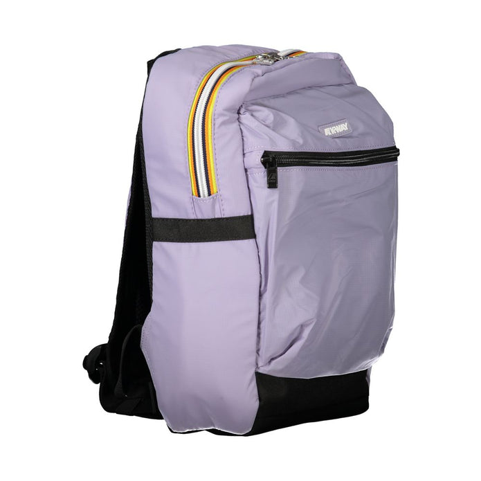 Purple Polyamide Women Backpack