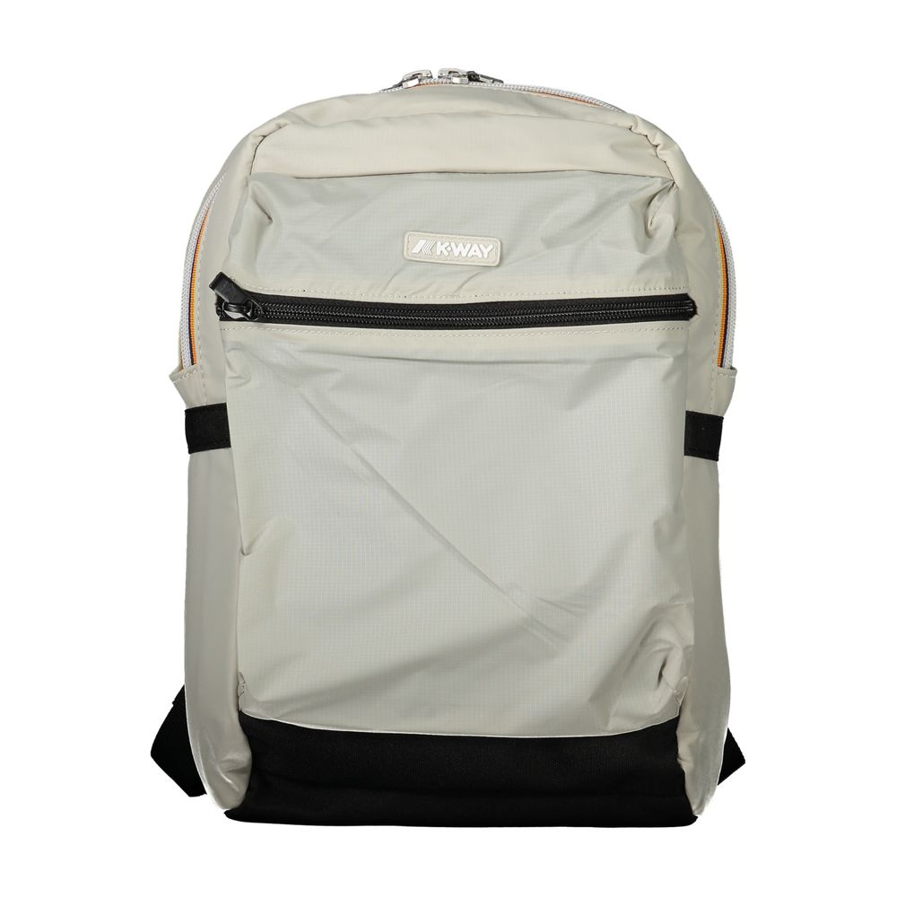 Gray Polyamide Men Backpack