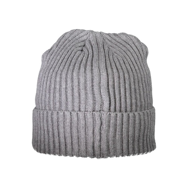 Gray Cotton Men Cap