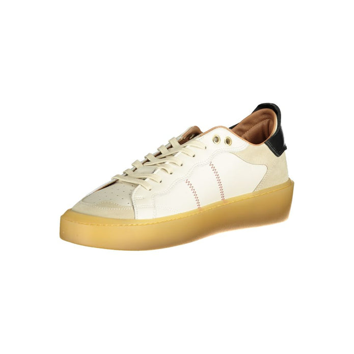 White Leather Men Sneaker