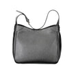 Black Polyethylene Women Handbag